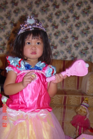 Kasen as a princess